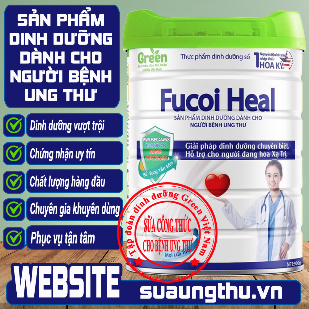 Bổ sung sữa hỗ trợ điều trị ung thư