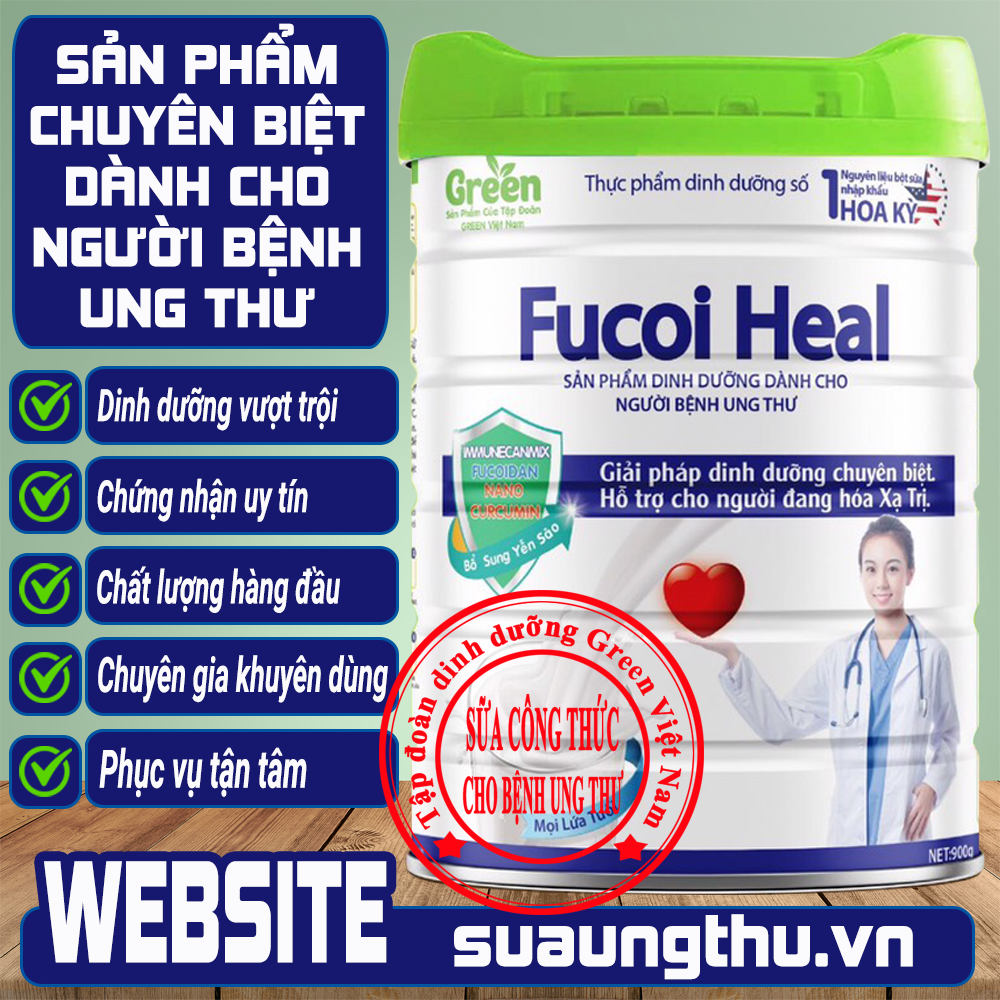 sữa dành cho người bệnh ung thư Fucoi Heal