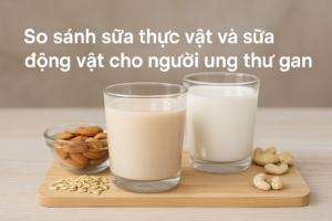anh dai dien so sanh sua thuc vat va sua dong vat