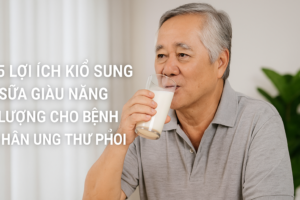 anh dai dien sua giau nang luong cho benh nhan ung thu phoi