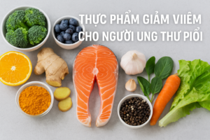 anh dai dien thuc pham giam viem cho nguoi ung thu phoi