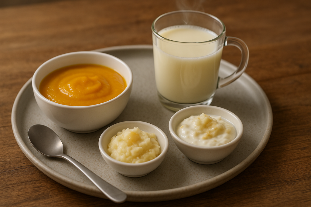 ket hop sua voi mon mem theo trieu chung