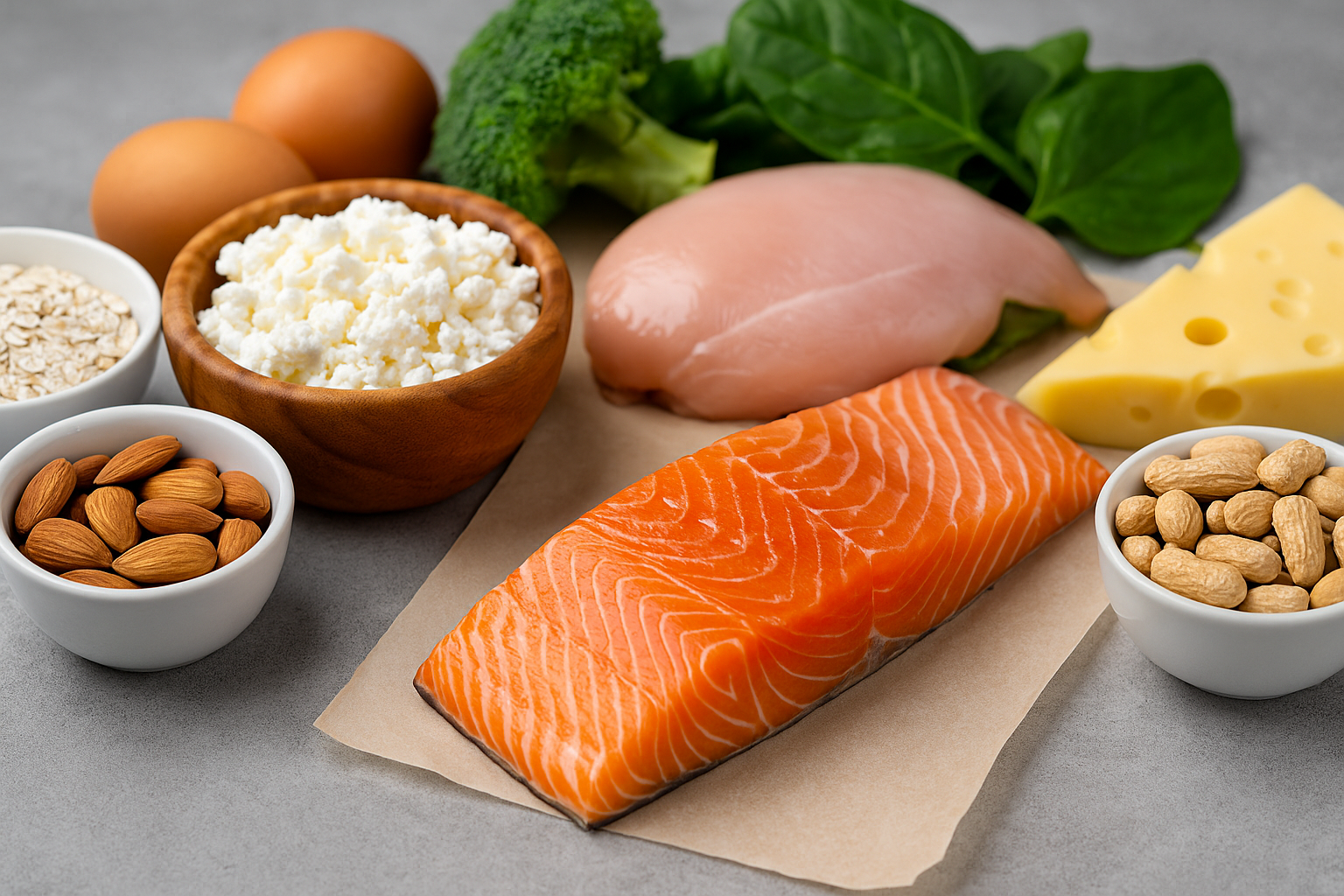 thuc pham giau dam de hap thu cho nguoi ung thu phoi