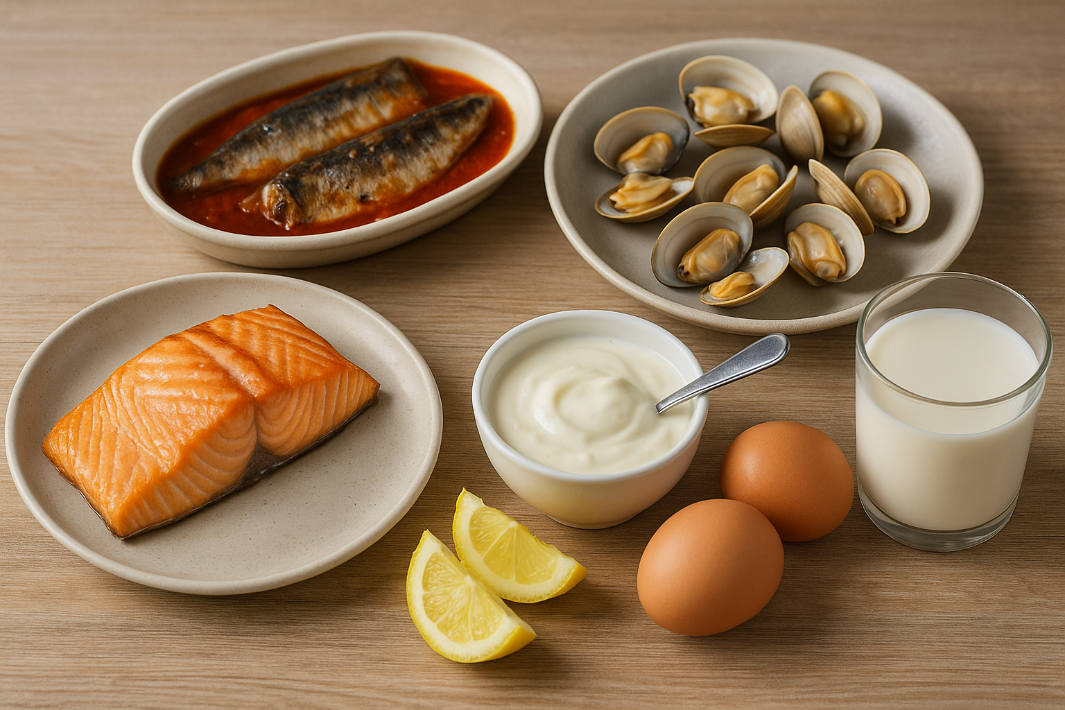 danh sach thuc pham giau vitamin b12 tu nhien de tieu cho nguoi ung thu da day 2