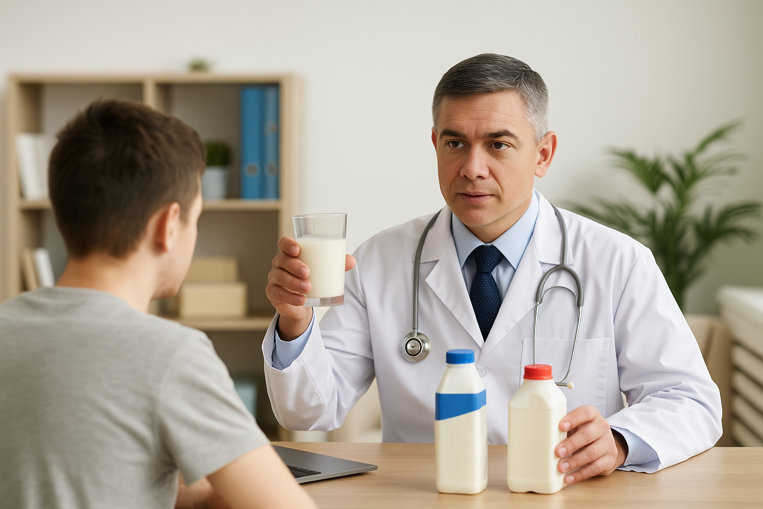 so sanh sua it duong it beo voi sua thong thuong cho benh nhan ung thu da day