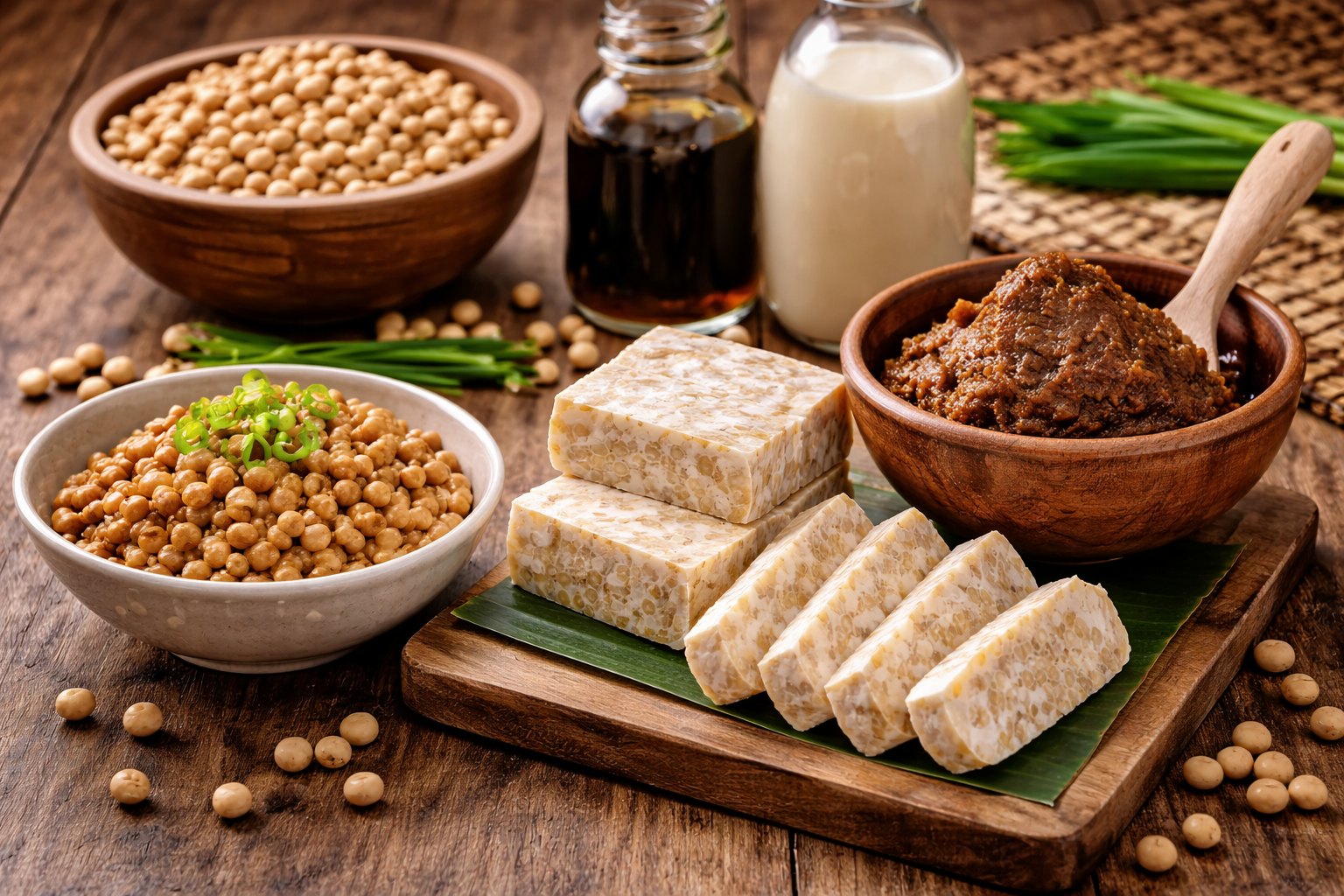 cach an tempeh miso natto an toan va phu hop sau dieu tri